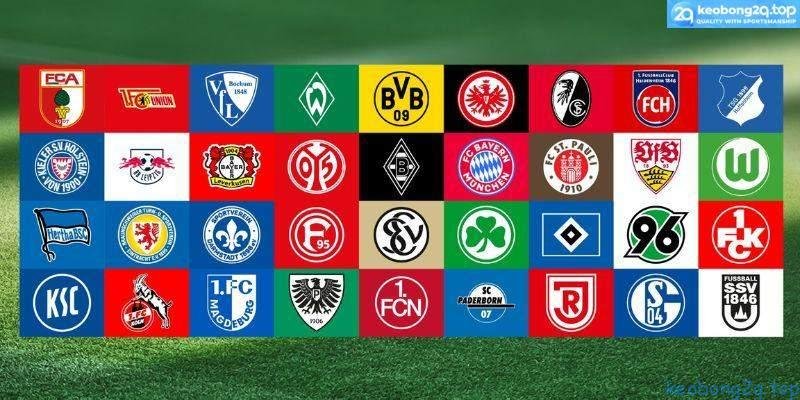 Bundesliga mùa giải 2024/2025 có những CLB nào?